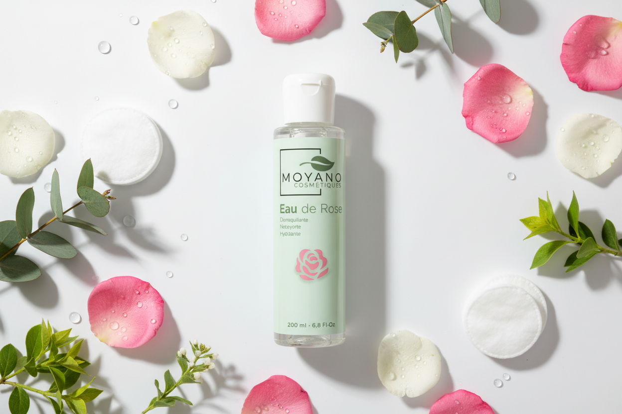 Eau de Rose nettoyante et démaquillante 200 ml