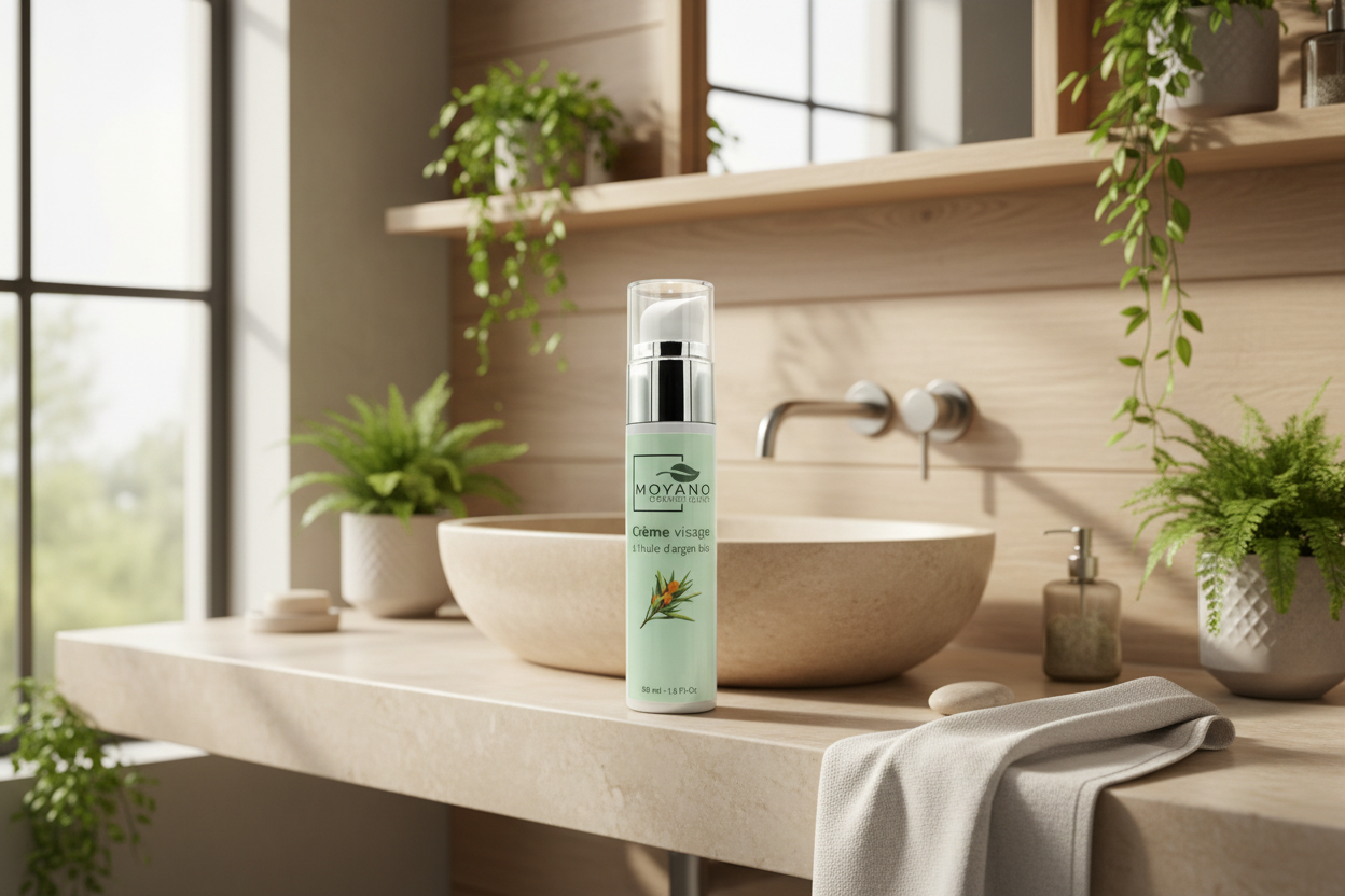 Crème visage à l’huile d’Argan Bio 50 ml