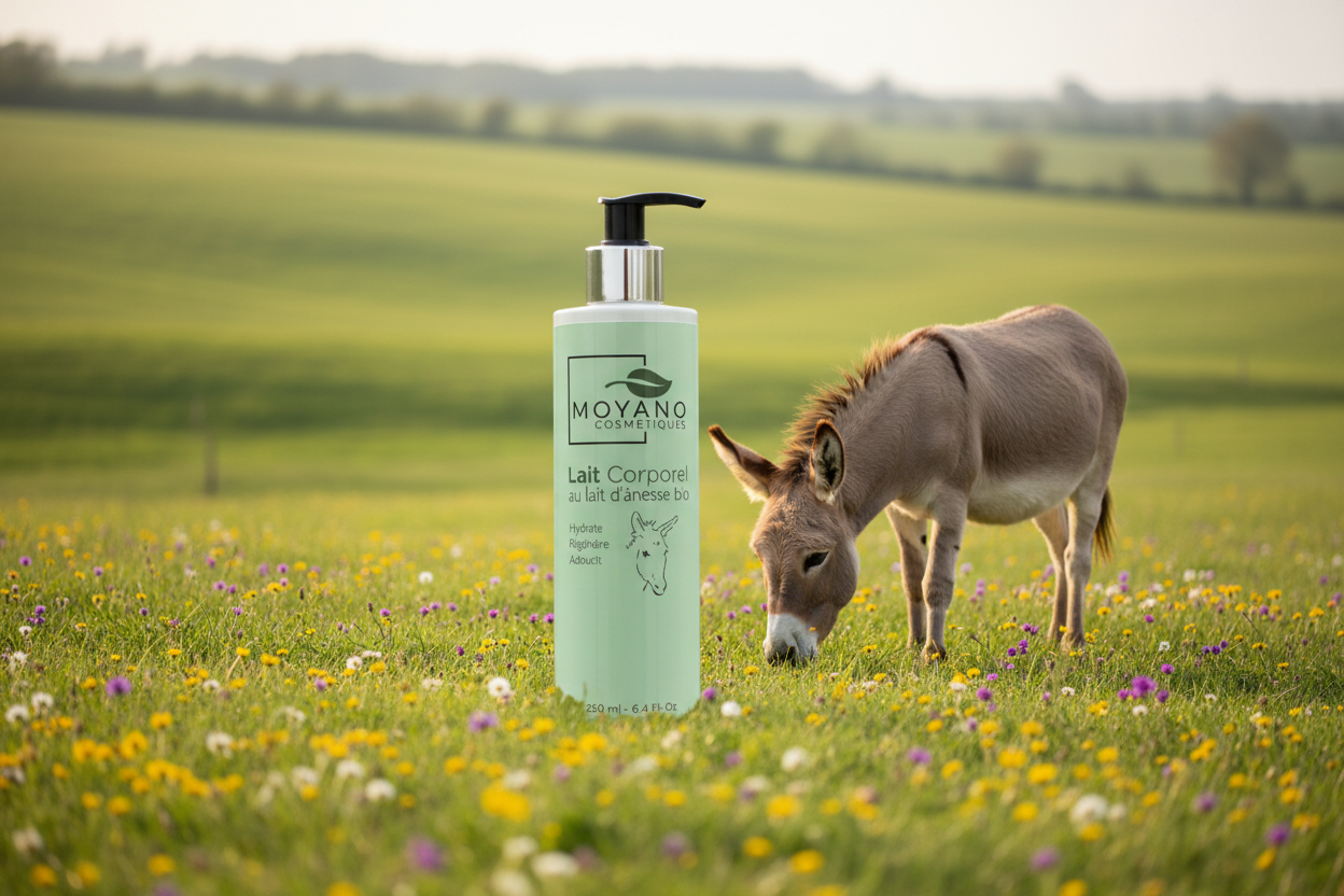Lait corporel au lait d'Ânesse Bio 250 ml