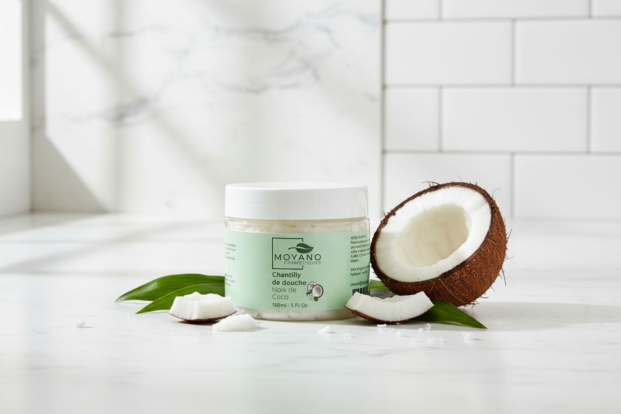 Chantilly de douche à l’huile de Coco 150 ml