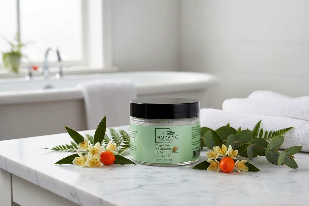 Chantilly de douche à l’huile d’Argan Bio 150 ml