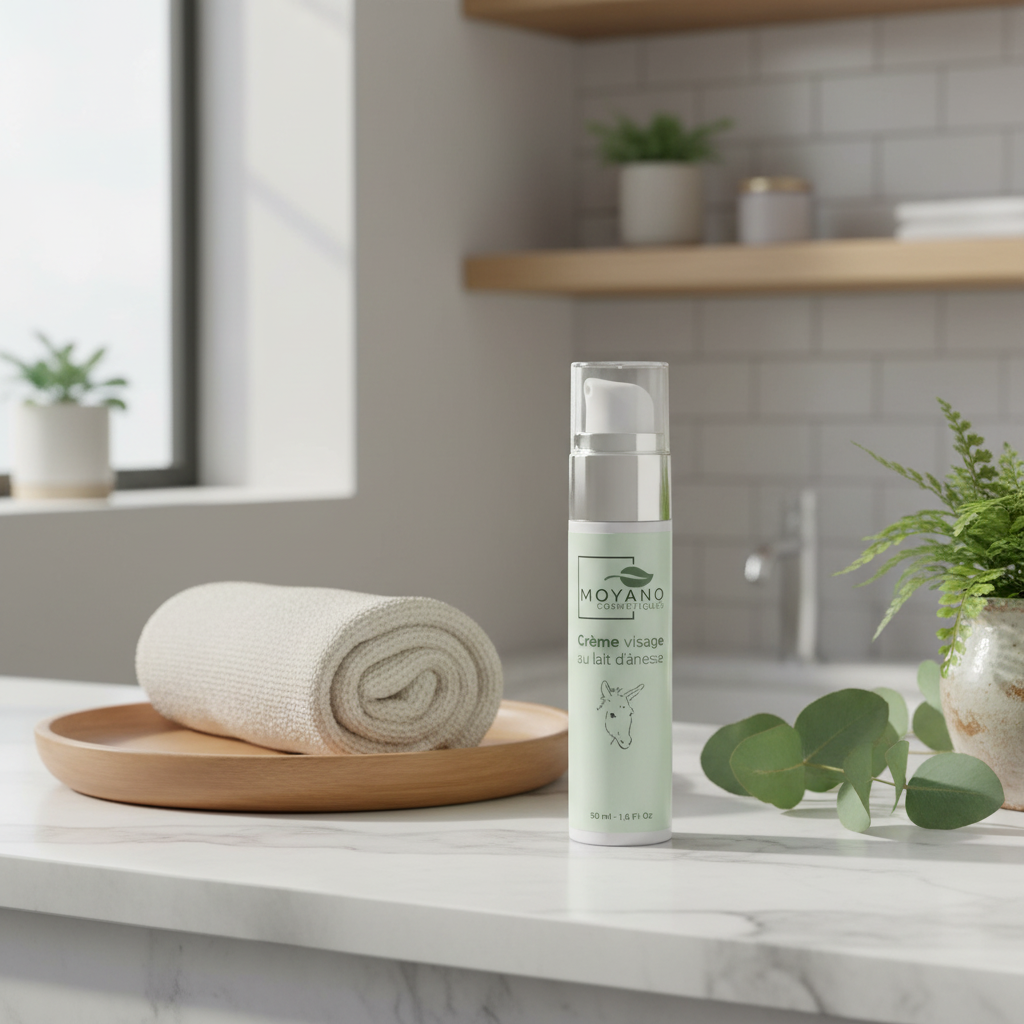 Crème visage au lait d’Ânesse Bio 50 ml