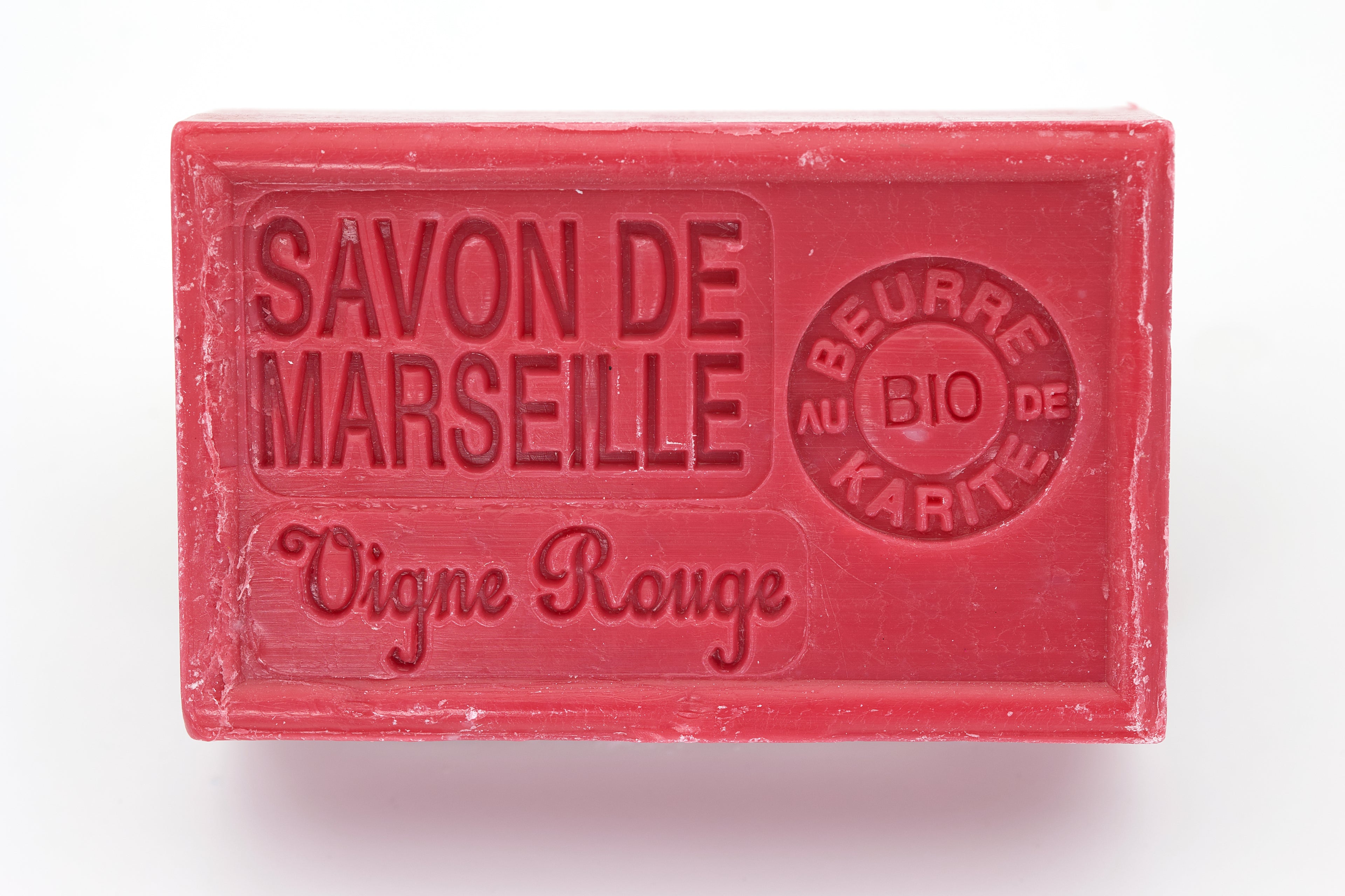 Savon de Marseille 125 gr VIGNE ROUGE