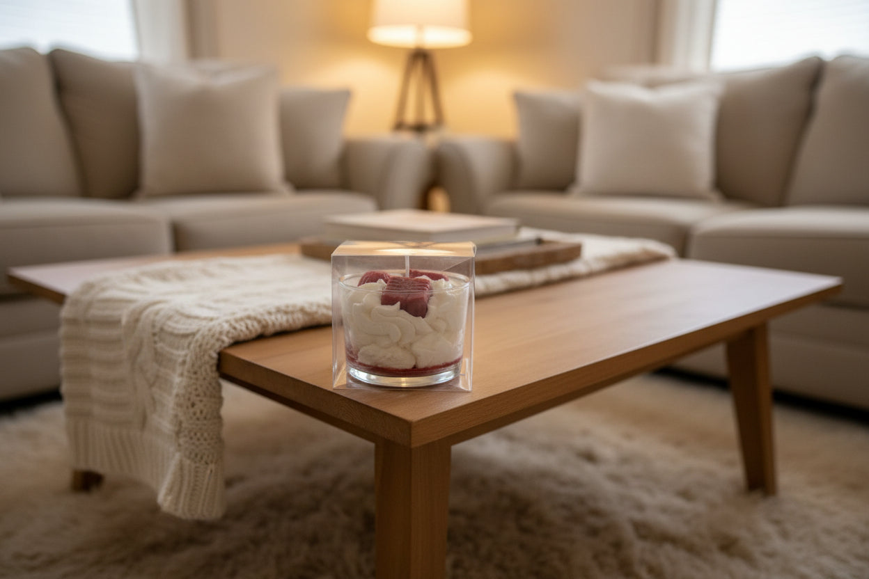 Bougie Chantilly Gourmande – Parfum Pralines 180 GR